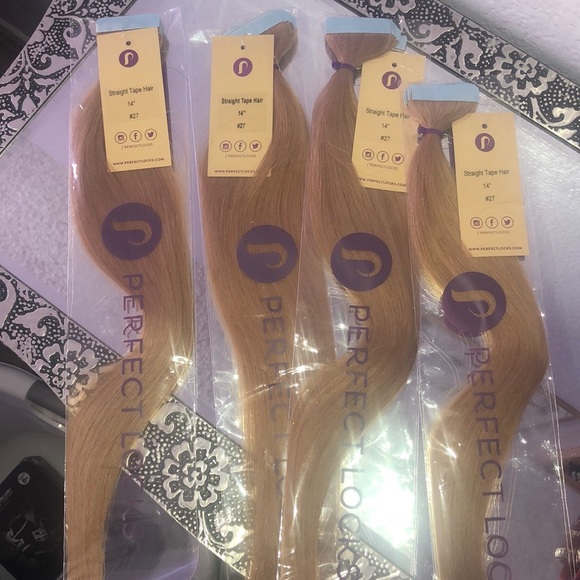 Perfect Locks Honey Blonde Hair Extentions - Picture 2 of 4